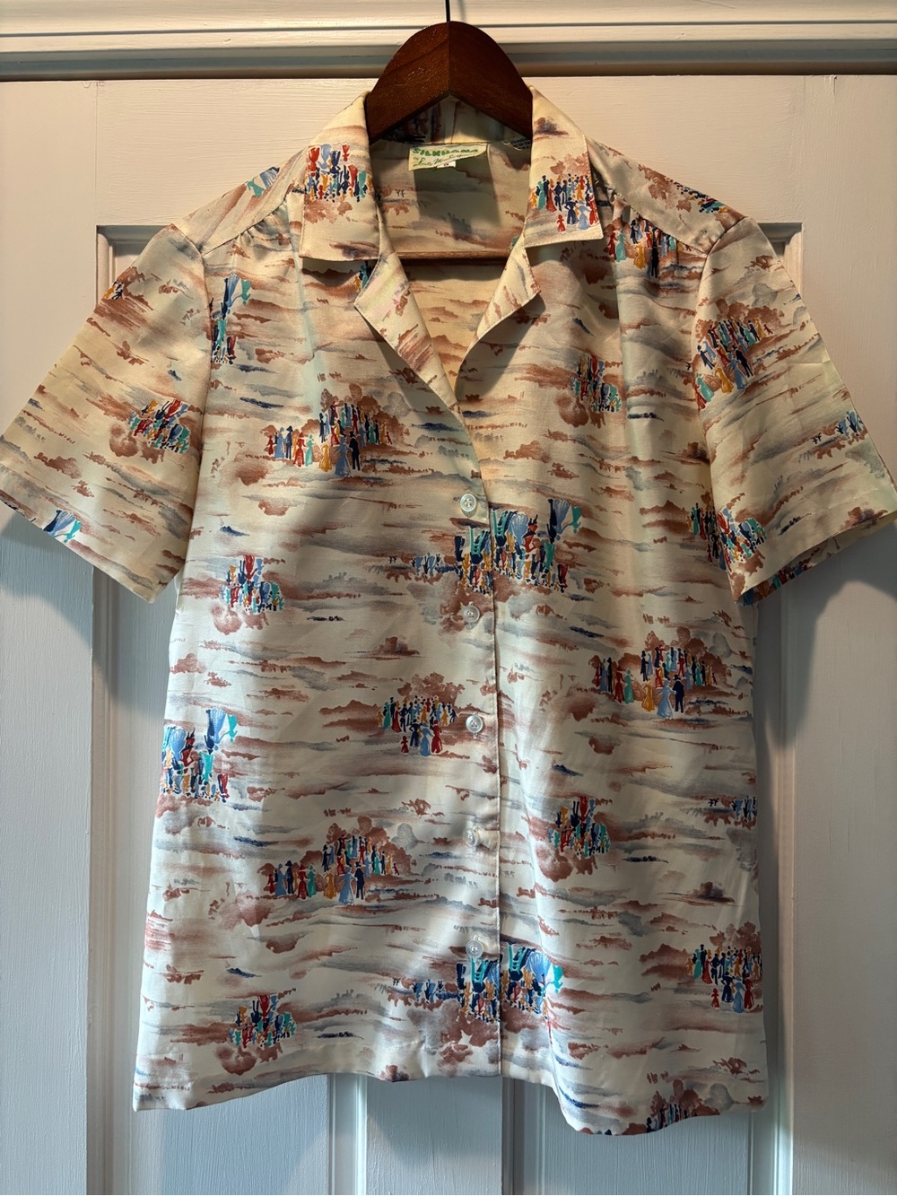 Funky Vintage 1970s top